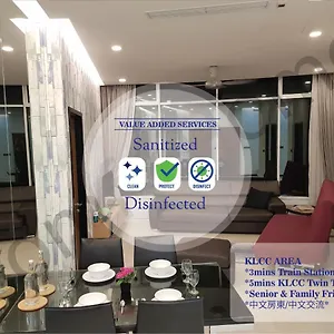 5 Star & Luxury Near Klcc/ Kl Centre Appartement